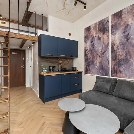 Daire Bohaterow Getta With Mezzanine By Bookinghost Krakow
